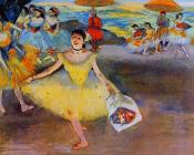 埃德加 德加 : Dancer with a Bouquet Bowing